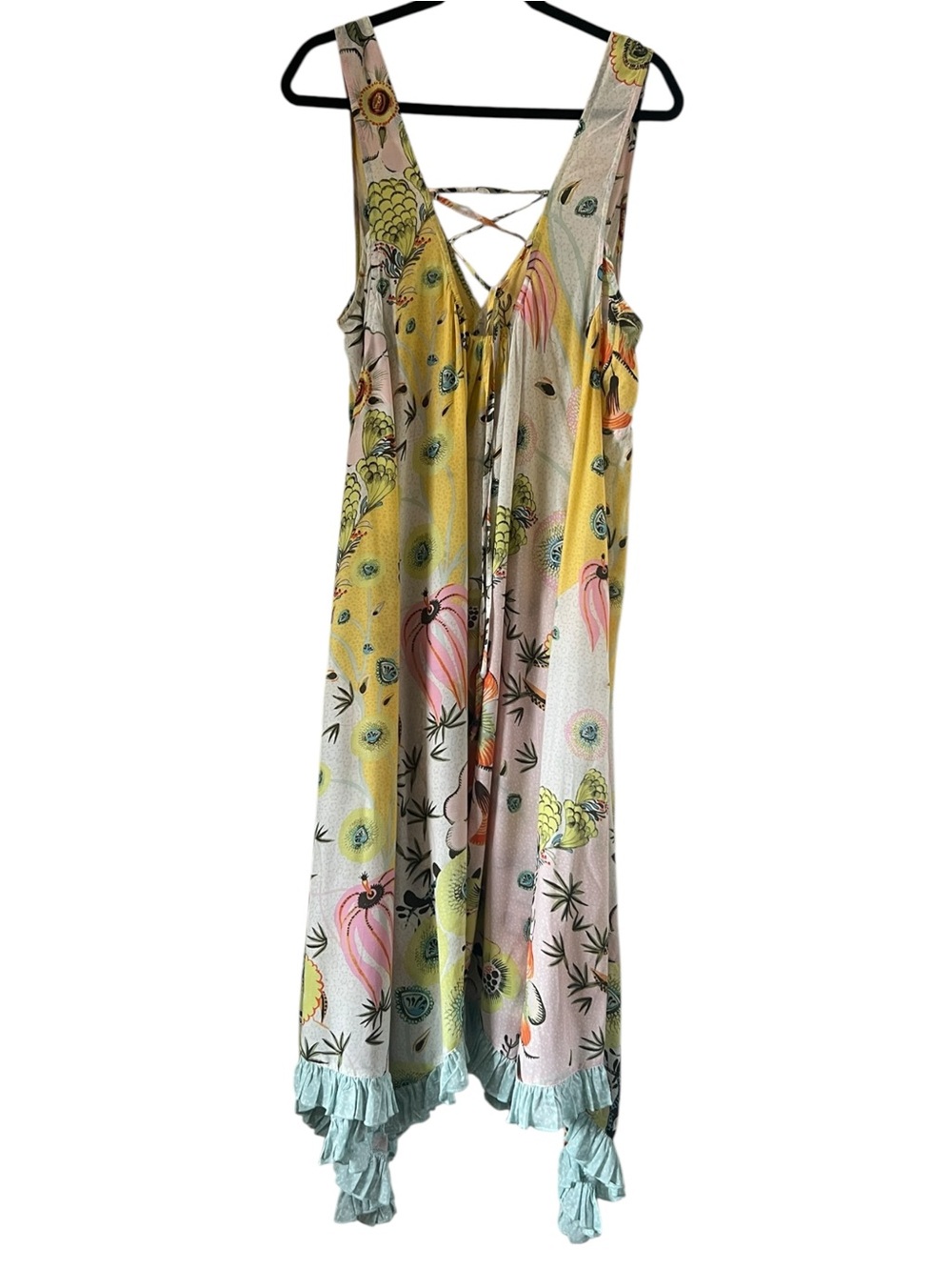 By Anthropologie Margaux Sleep Floral Dress Size L - Picture 3 of 16